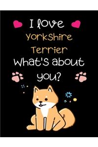 I love Yorkshire Terrier What's about you?