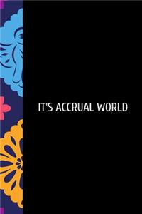 It's Accrual