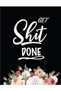 Get Shit Done 2020 Planner