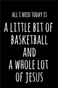 All I Need Today Is A Little Bit Of Basketball & A Whole Lot Of Jesus