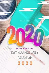 Day Planner Daily Calendar 2020