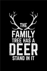 The Family Tree Has A Deer Stand In It