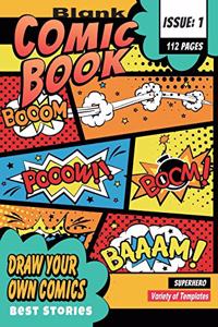 Blank Comic Book Draw Your Own Comics