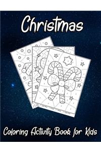 Christmas Coloring Activity Book For Kids