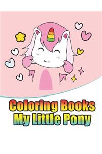 coloring books my little pony