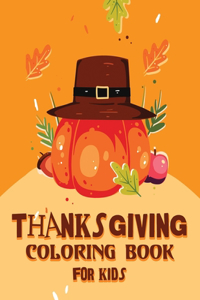 Thanksgiving Coloring Book for Kids
