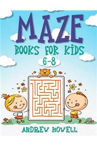 Maze Books for Kids 6-8