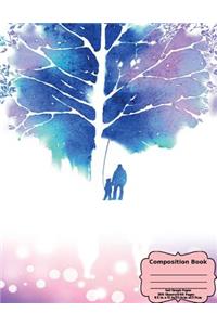Father And Child Watercolor Notebook