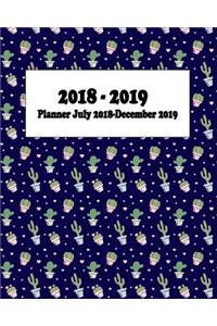 2018-2019 Weekly and Monthly Planner
