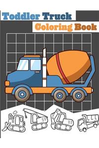 Toddler Truck Coloring Book