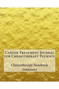 Cancer Treatment Journal for Chemotherapy Patients