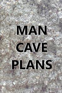 2019 Weekly Planner for Men Man Cave Plans Engraved Carved Stone Style 134 Pages
