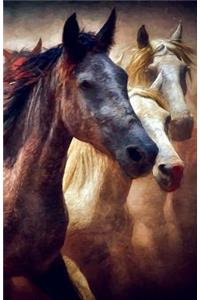 Journal Notebook For Horse Lovers - Running Wild