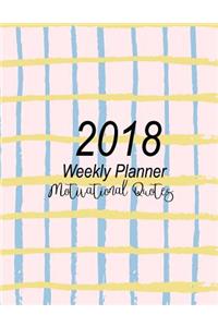 2018 weekly planner motivational quotes