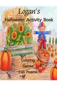 Logan's Halloween Activity Book