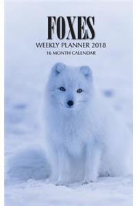 Foxes Weekly Planner 2018