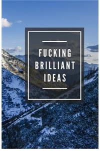 Fucking Brilliant Ideas (Notebook)
