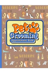 Pet Grooming Appointment Book
