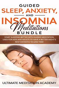 Guided Sleep, Anxiety, and Insomnia Meditations Bundle