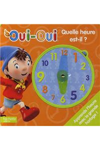 Quelle Heure Est-Il? Livre Horloge