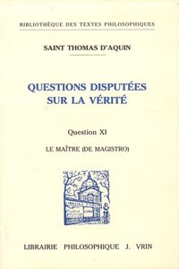 Questions Disputees Sur La Verite