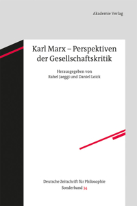 Karl Marx - Perspektiven Der Gesellschaftskritik