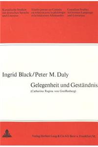 Gelegenheit Und Gestaendnis