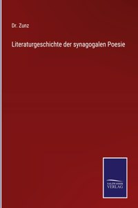 Literaturgeschichte der synagogalen Poesie