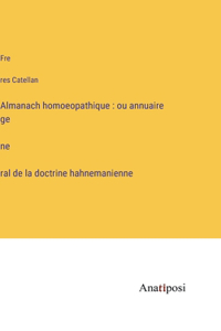 Almanach homoeopathique