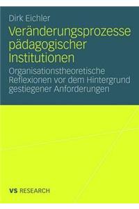 Veränderungsprozesse Pädagogischer Institutionen