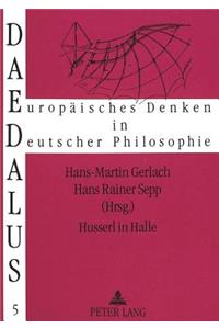 Husserl in Halle