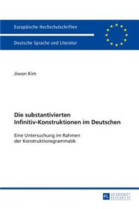 substantivierten Infinitiv-Konstruktionen im Deutschen