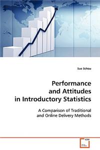 Performance and Attitudes in Introductory Statistics