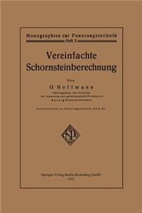 Vereinfachte Schornsteinberechnung