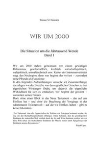 Wir Um 2000 - Band 1