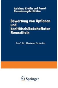 Bewertung Von Optionen Und Bonitätsrisikobehafteten Finanztiteln