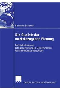 Die Qualität Der Marktbezogenen Planung