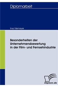 Besonderheiten der Unternehmensbewertung in der Film- und Fernsehindustrie