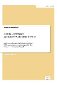 Mobile Commerce Business-to-Consumer-Bereich