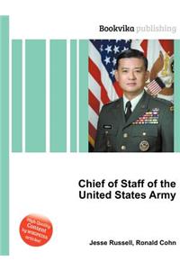 Chief of Staff of the United States Army