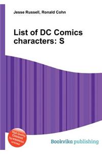 List of DC Comics Characters