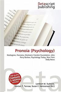 Pronoia (Psychology)