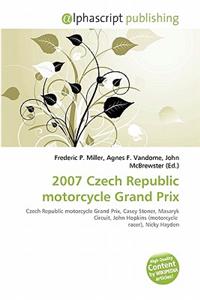 2007 Czech Republic Motorcycle Grand Prix