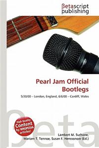 Pearl Jam Official Bootlegs