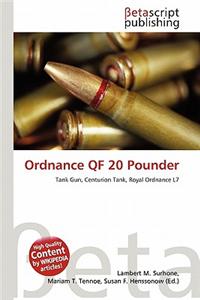 Ordnance Qf 20 Pounder