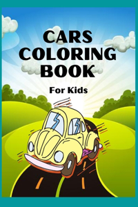 Cars Coloring Book for Kids