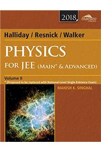 Wiley's Halliday/Resnick/Walker Physics for JEE (Main & Advanced) - Vol. II