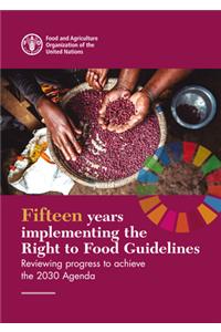 Fifteen Years Implementing the Right to Food Guidelines