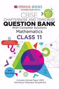 Oswaal CBSE Question Bank Class 11 Mathematics (For March 2019 Exam) Chapterwise and Topicwise Old Edition