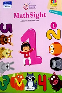 Indiannica Learning MathSight A Course in Mathematics Class 1 (Revised Edition 2022)
